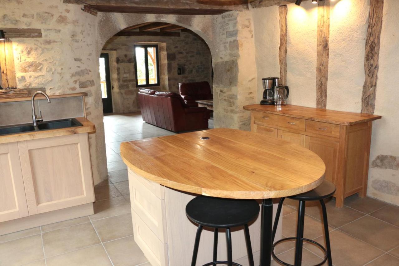 Grande Maison De Caractere En Pierres -Superbe Vue Saint-Cirgues  Exterior foto